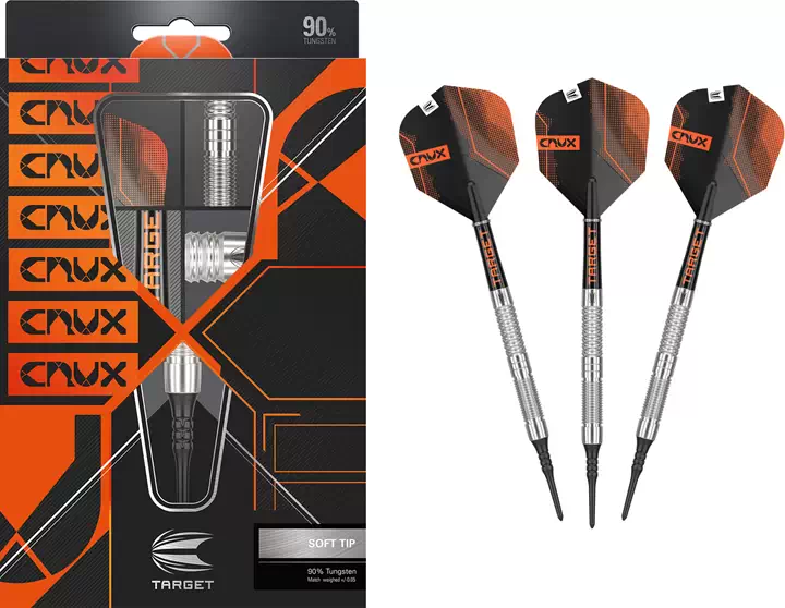 Target Crux 10 Soft Tip Darts - 20gm